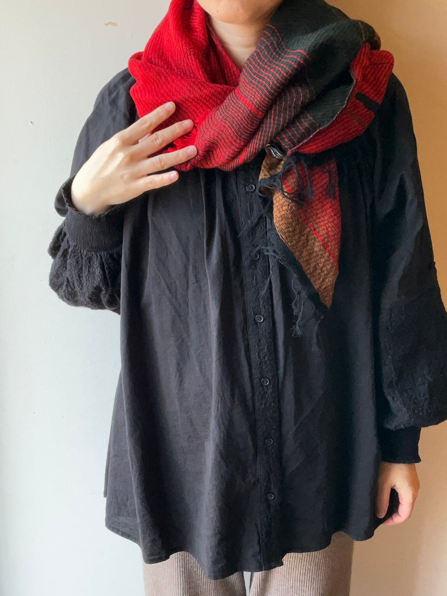 tamaki niime ｜ roots shawl SMALL　wool