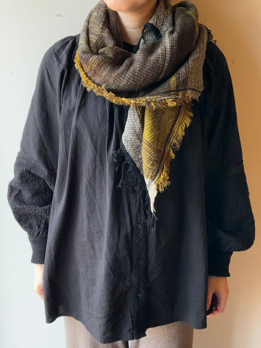 tamaki niime ｜ roots shawl SMALL　wool