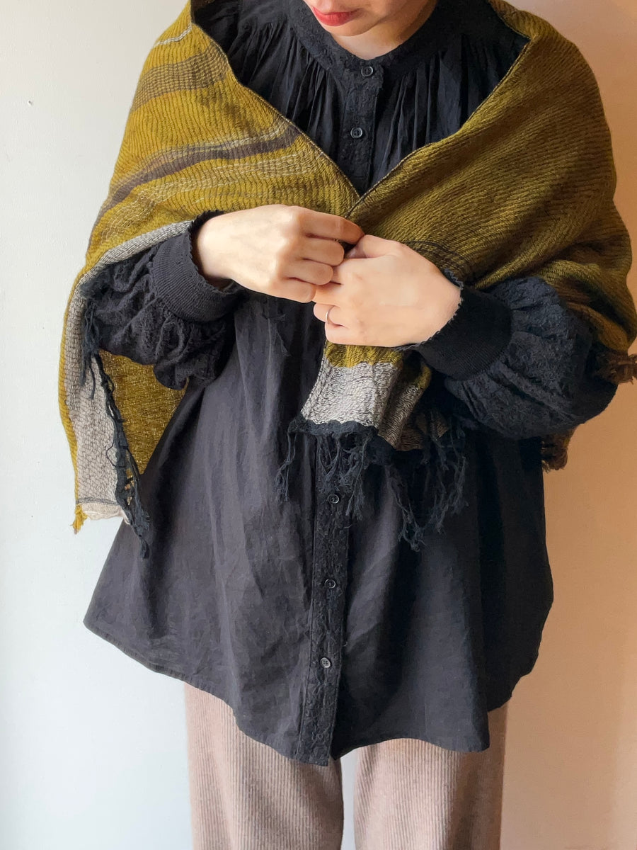 tamaki niime ｜ roots shawl SMALL　wool