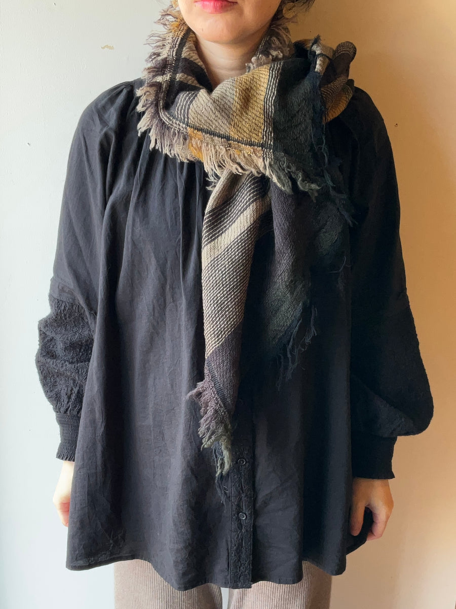 tamaki niime ｜ roots shawl SMALL　wool