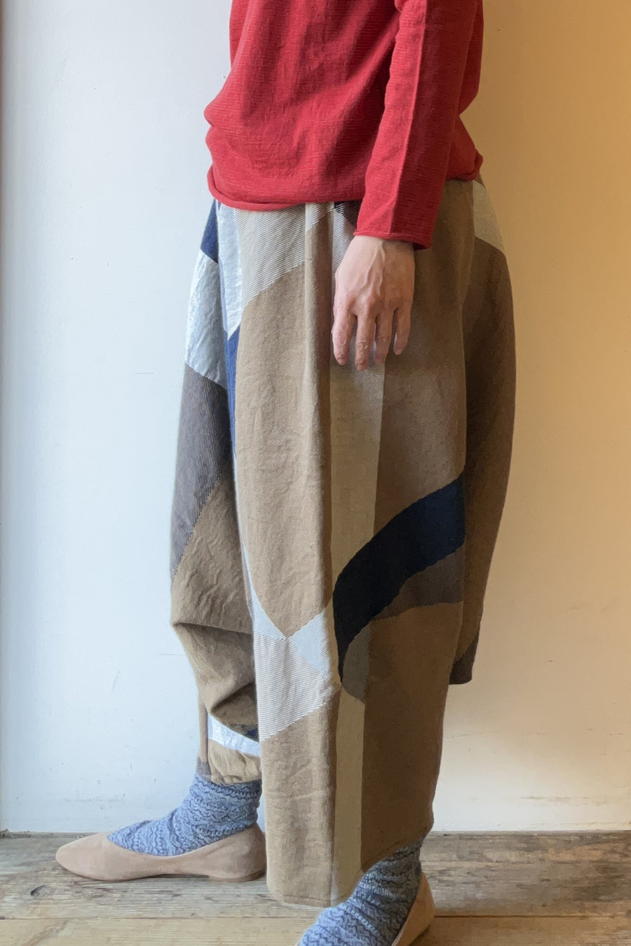 tamaki niime ｜ヲリヲリ tarun pants LONG　cotton