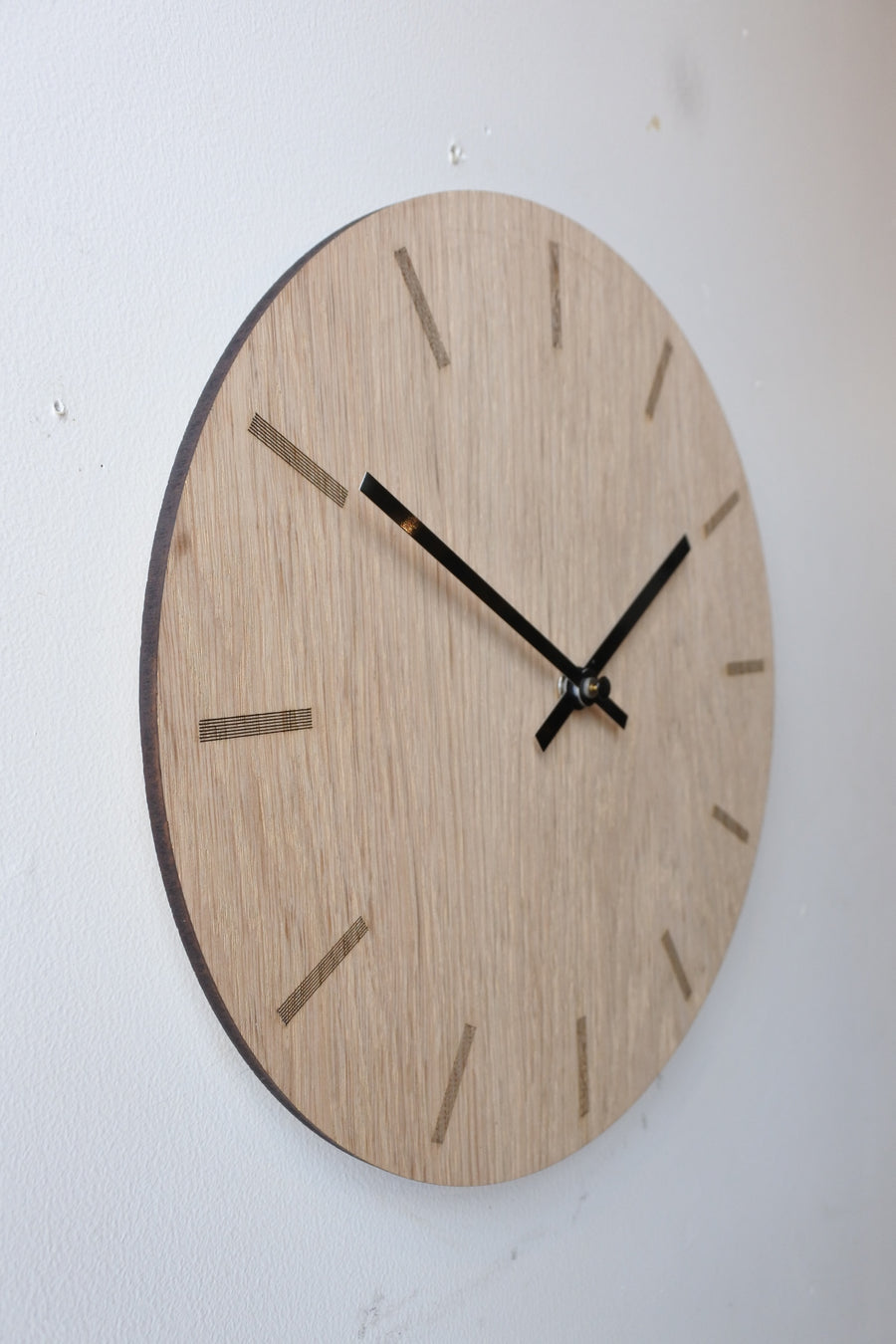 hemverk　Wall Clock Light Oak