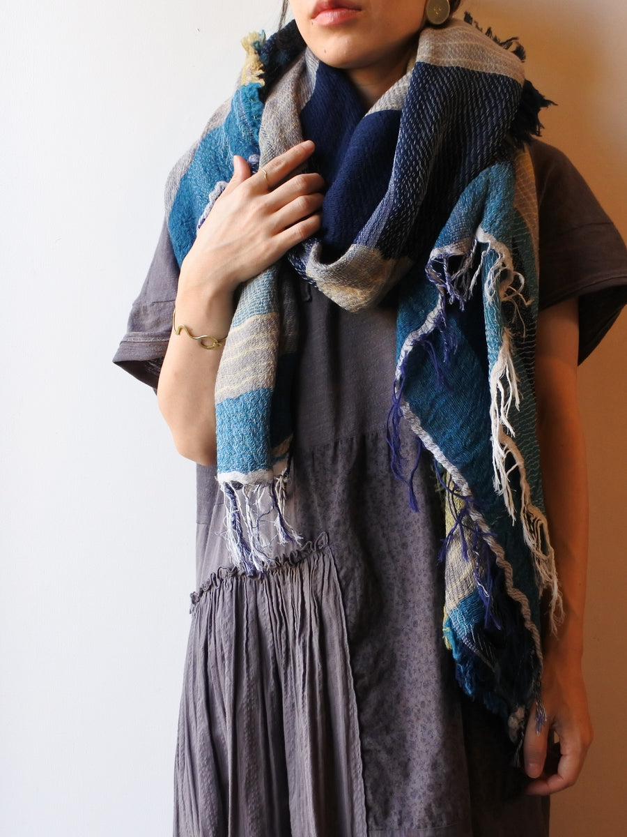 tamaki niime ｜ roots shawl BIG　wool