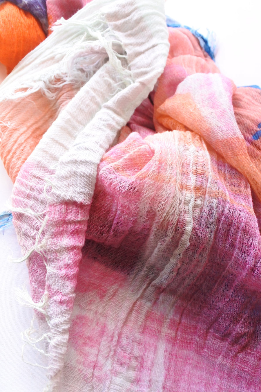 tamaki niime ｜ print shawl BIG　cotton